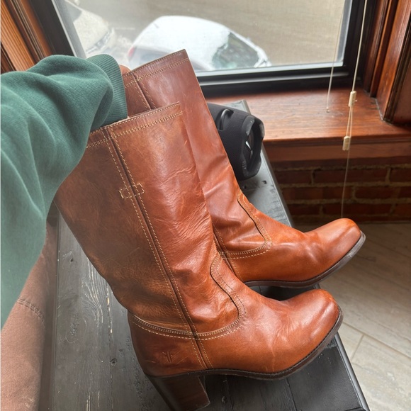 Frye Kendall Pull-On leather boots - Picture 3 of 7